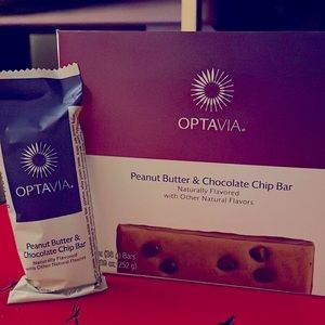 Optavia peanut butter chocolate chip bar! 5 bars! NOT EXPIRED!